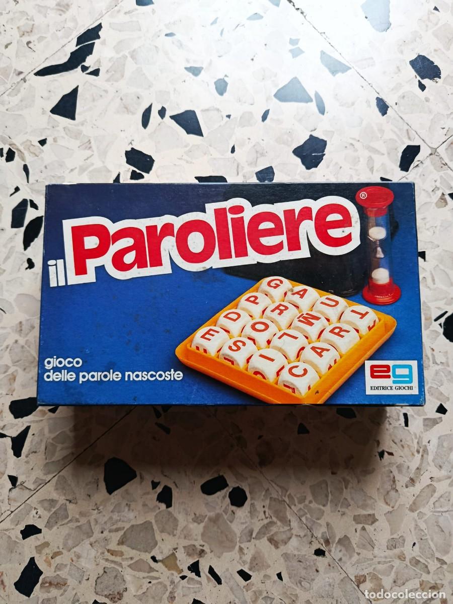 Juegos de mesa: IL Paroliere Gioco di Societ&agrave; EG Editrice Giochi Vintage Completo 1979