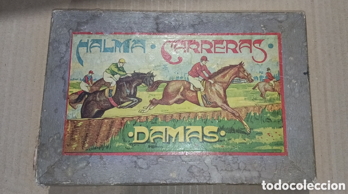 Juegos de mesa: ANTIGUOS JUEGOS REUNIDOS HALMA CARRERAS DAMAS