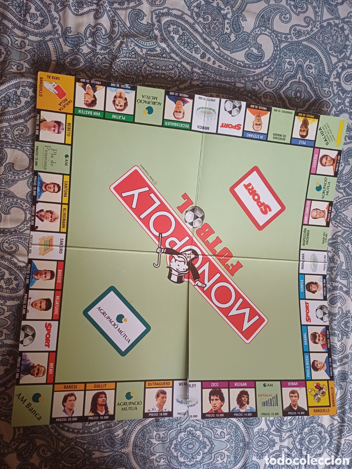 Juegos de mesa: Monopoly del Bar&ccedil;a Futbol Club Barcelona y jugadores internacionales