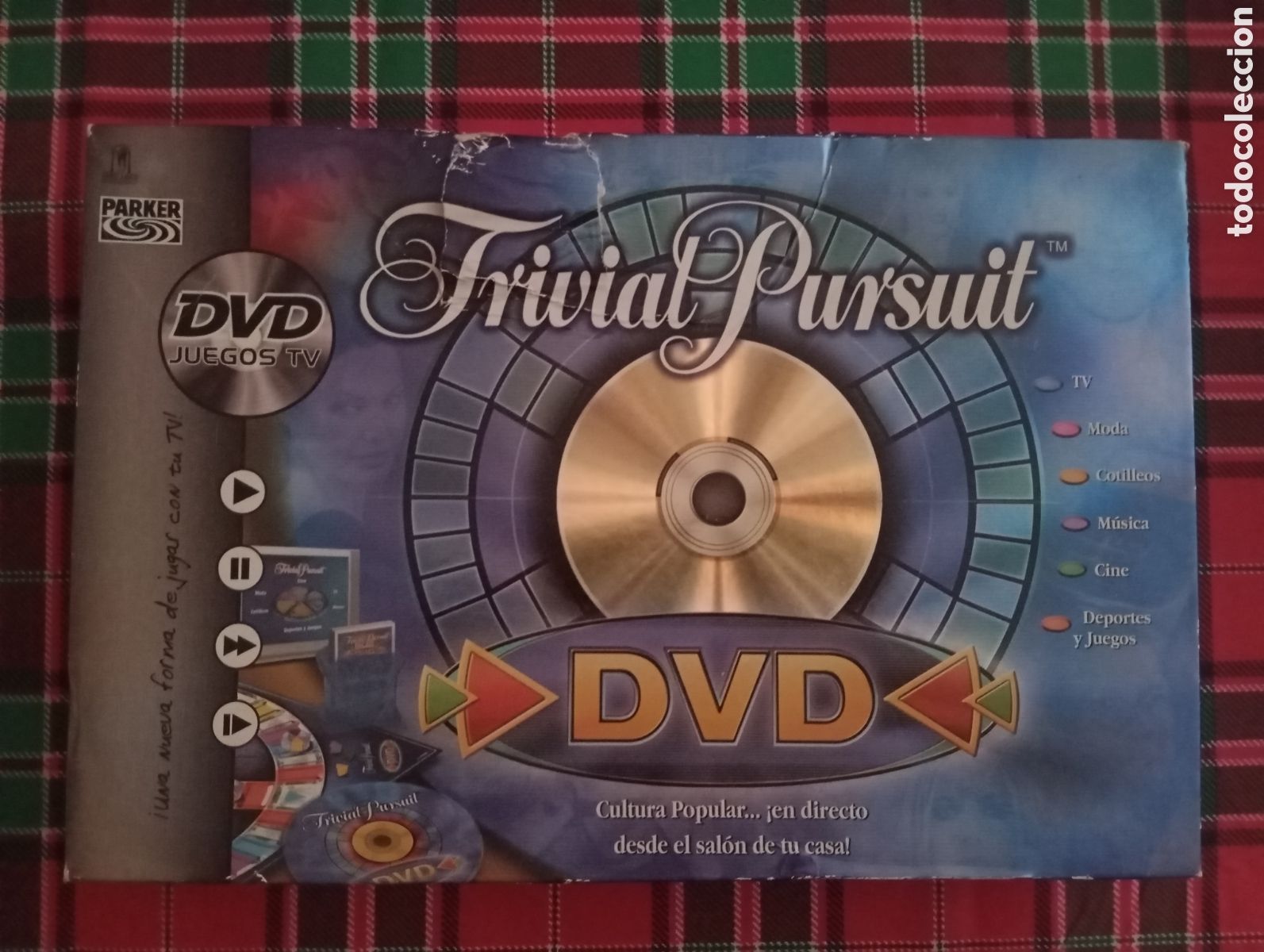 Juegos de mesa: Trivial Pursuit DVD Parker