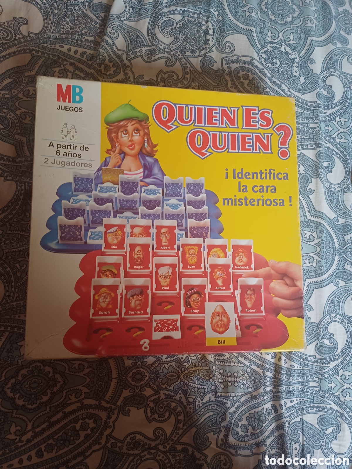 Juegos de mesa: Quien es quien ? MB 1996 Antiguo