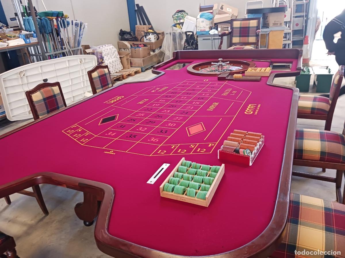 Juegos de mesa: Mesa de Ruleta Francesa Profesional Hispania - Gran Casino San Roque + Banquetes