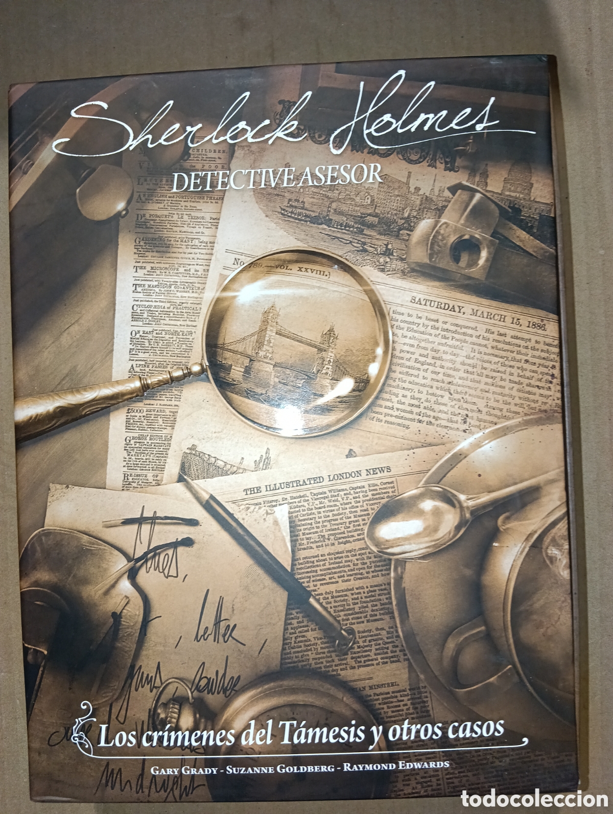Juegos de mesa: SHERLOCK HOLMES DETECTIVE ASESOR COMPLETO SIN USAR