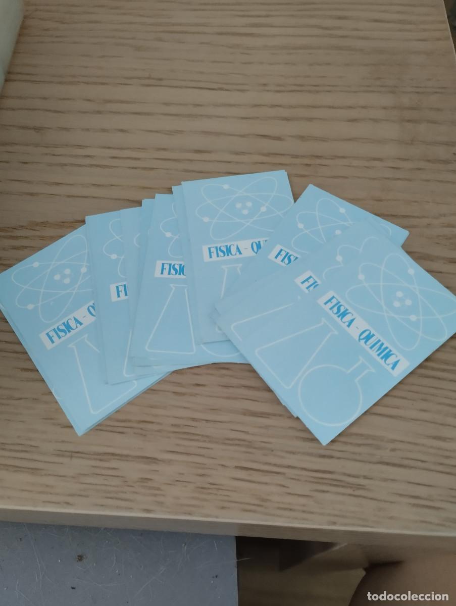 Juegos de mesa: tarjetas de fisica y quimica del juego de preguntas el primero de la clase