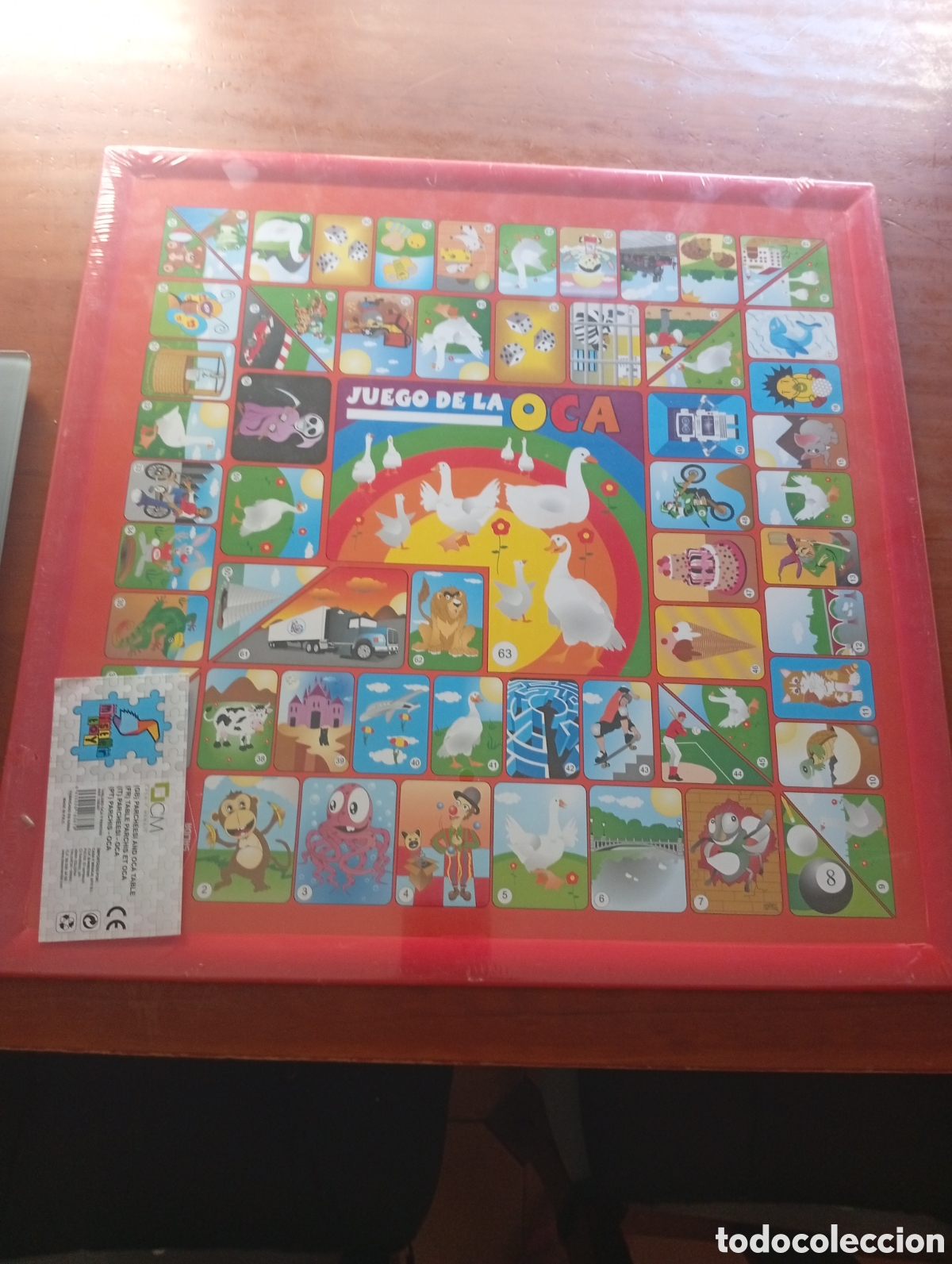 Jogos de mesa: EL JUEGO DE LA OCA Y PARCHIS TABLERO NUEVO A ESTRENAR PRECINTADO GRAN TAMA&Ntilde;O