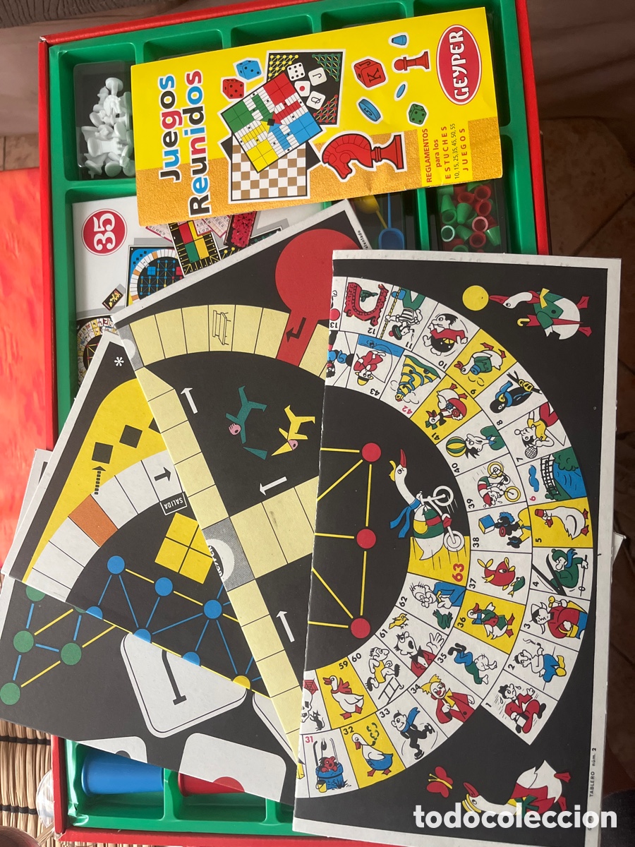 Juegos de mesa: 35 Juegos Reunidos Geyper - Foto 3