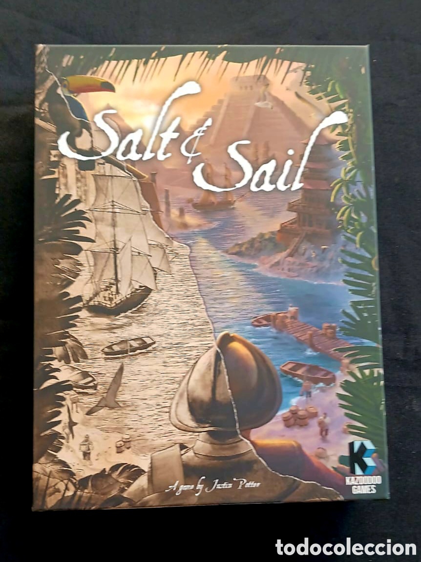 Juegos de mesa: SALT & SAIL &ndash; Juego de mesa de exploraci&oacute;n y aventuras mar&iacute;timas (Kickstarter