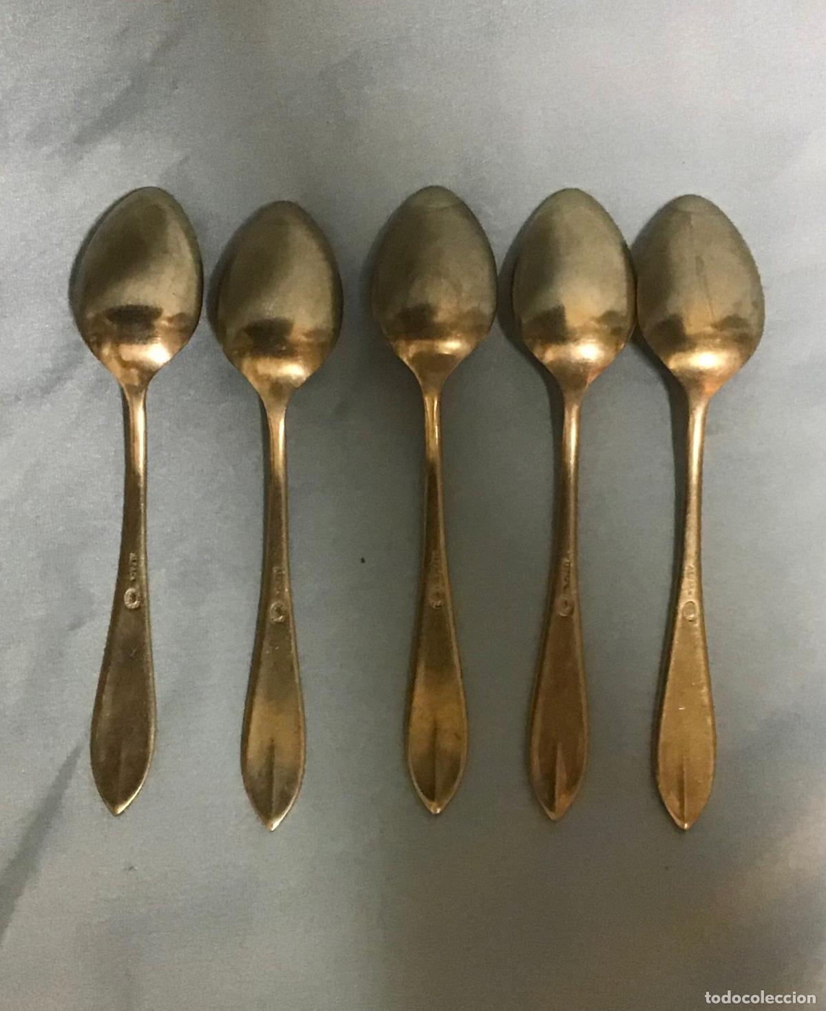 Juegos de mesa: JUEGO DE CUCHARAS DE POSTRE, ALPACA - Foto 2