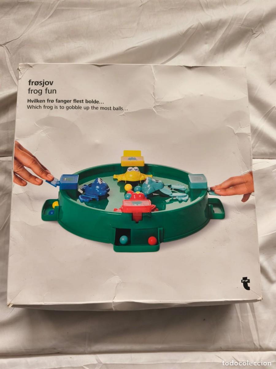 Board Games: Frog fun .tragabolas . Versi&oacute;n fabricada por la tienda Flying Tiger Copenhagen. 2017 . Caja original