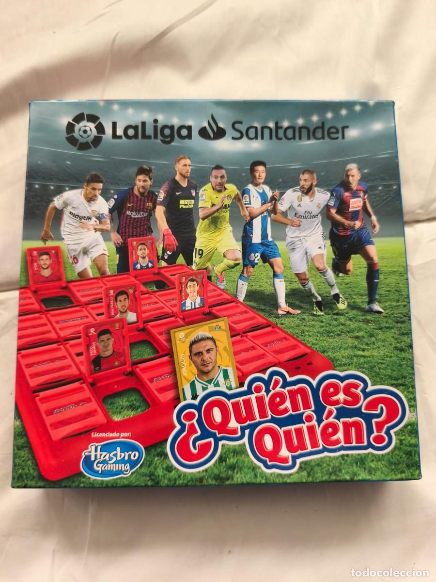 Juegos de mesa: Qui&eacute;n es Qui&eacute;n ? . edici&oacute;n LaLiga Santander de Hasbro Gaming. 2019 . Caja original