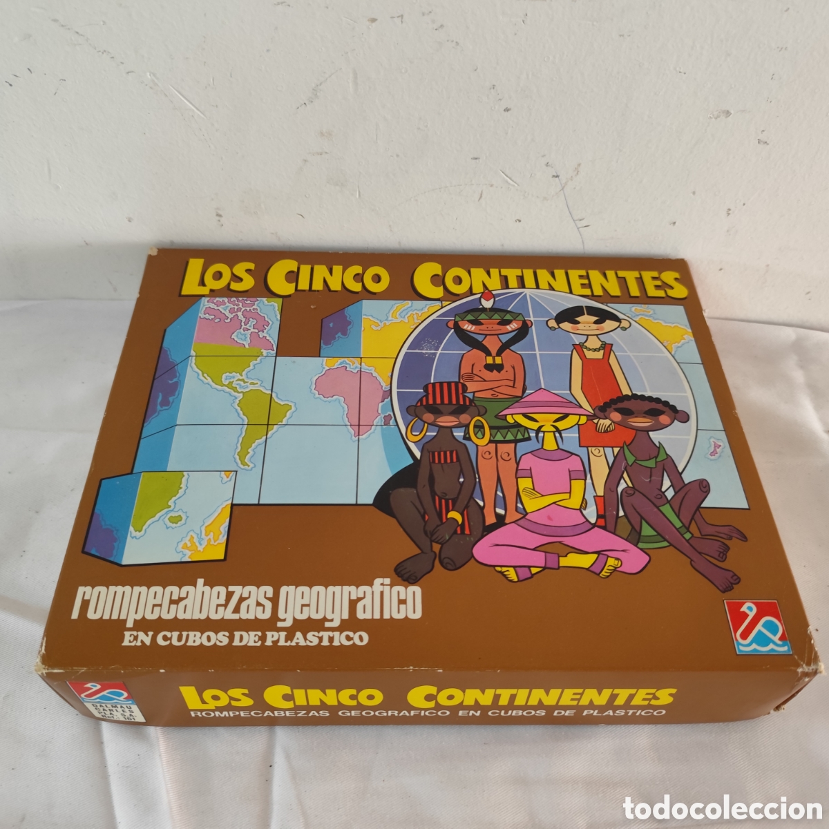 Juegos de mesa: Juego de mesa educativo Los Cinco Continentes.