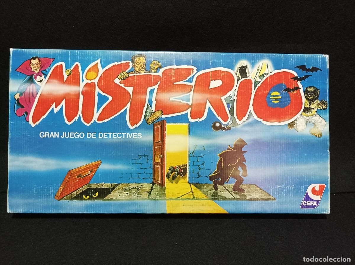 Juegos de mesa: JUEGO DE DETECTIVES MISTERIO - CEFA - A&Ntilde;OS 80 - CAJA GRANDE LUJO COMPLETO
