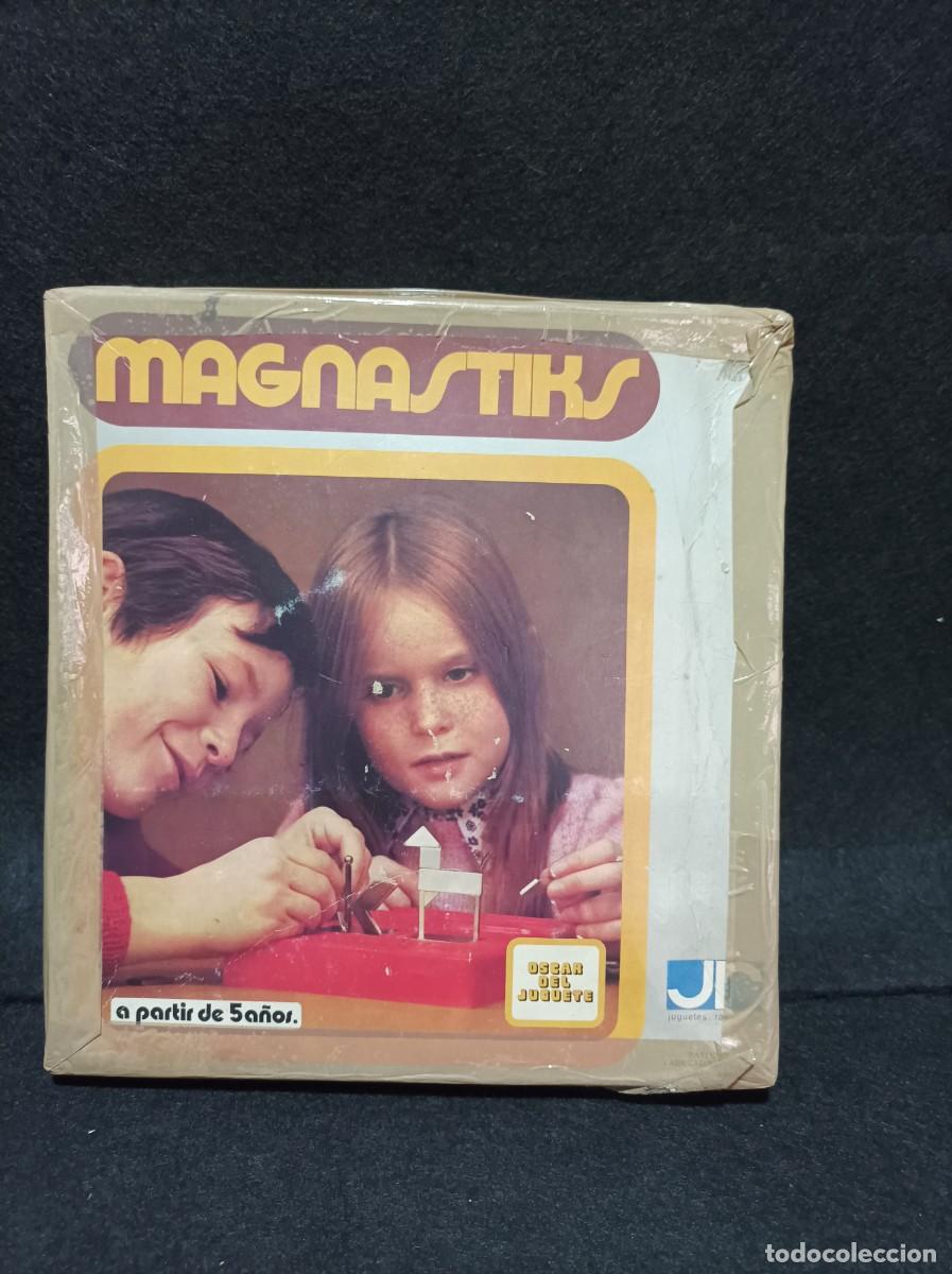 Juegos de mesa: ANTIGUO JUEGO CONSTRUCCION MAGNETICO - MAGNASTIKS - JR
