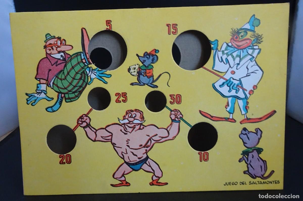 Juegos de mesa: JUEGO DEL SALTAMONTES, JUEGOS REUNIDOS GEYPER , VER FOTOS
