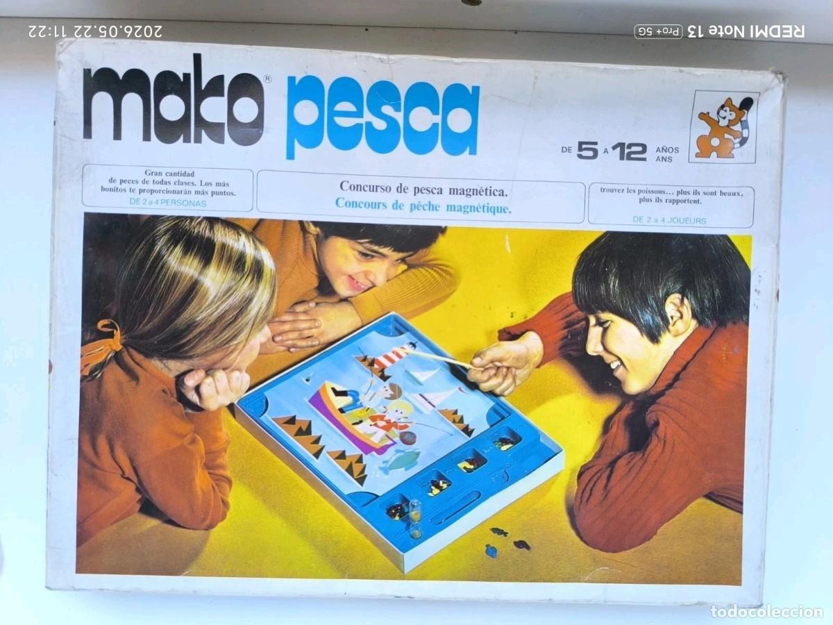 Juegos de mesa: MAKO PESCA 1970 JUEGO DE MESA VINTAGE COMPLETO