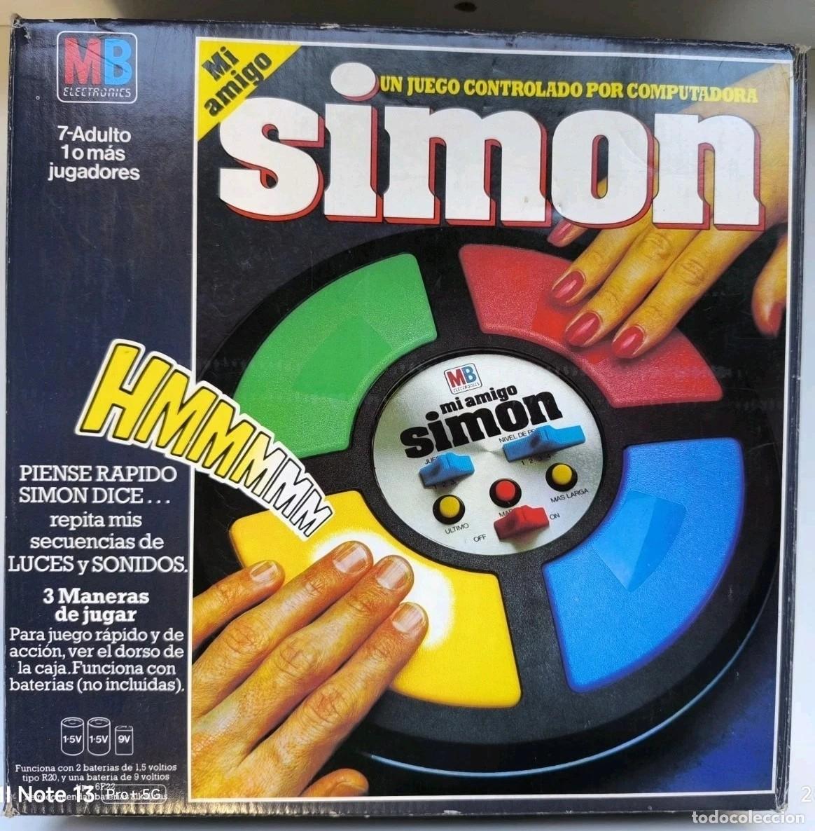 Juegos de mesa: Mi Amigo Simon Mb 1978 Excelente Estado - Foto 1