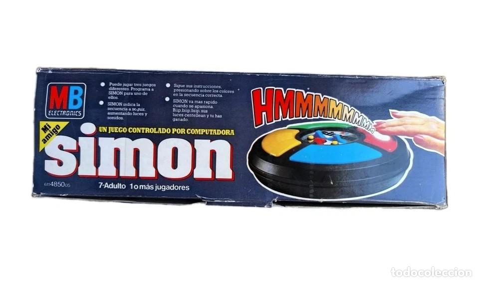 Juegos de mesa: Mi Amigo Simon Mb 1978 Excelente Estado - Foto 2