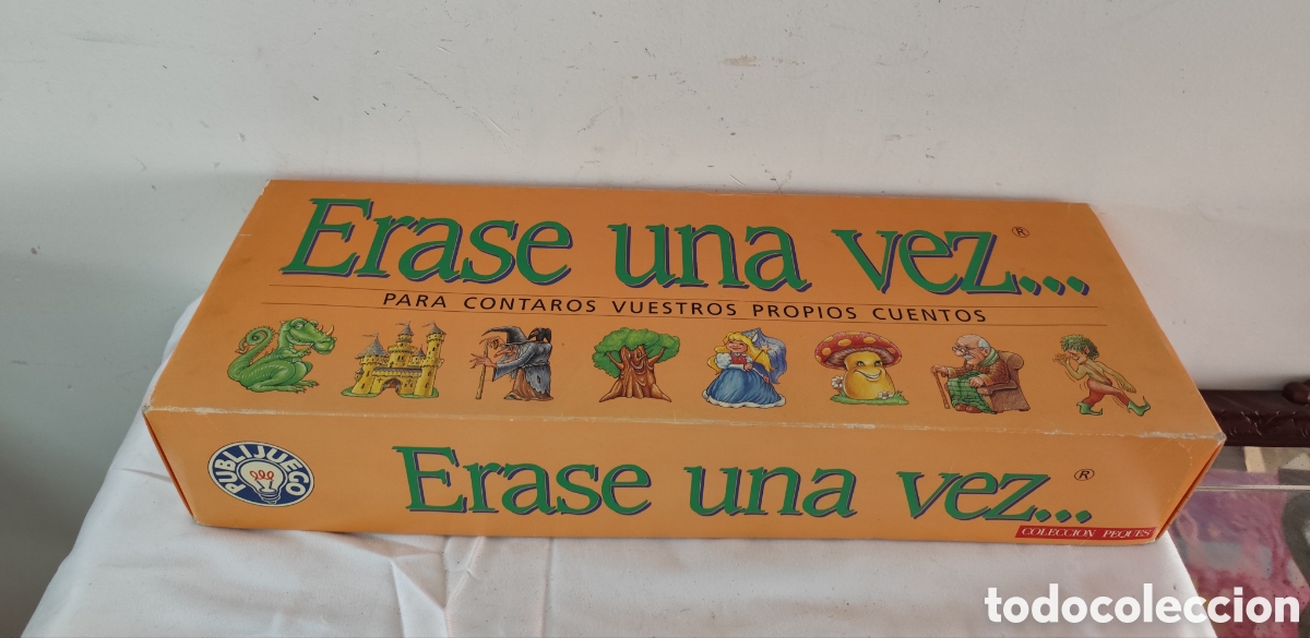 Juegos de mesa: Juego de mesa &Eacute;rase una vez... para crear tus propios cuentos.