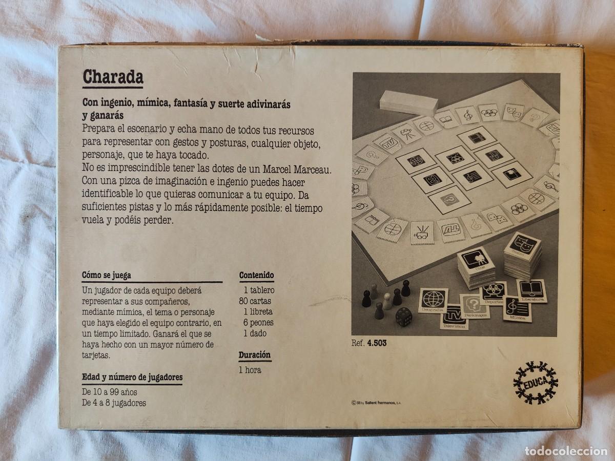 Juegos de mesa: CHARADA -JUEGO DE MESA- - Foto 3