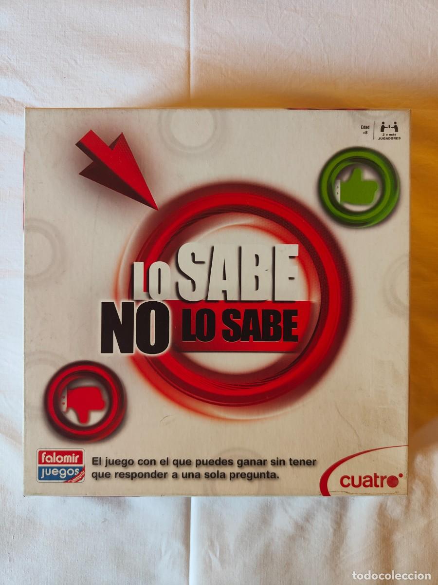 Juegos de mesa: LO SABE NO LO SABE - JUEGO DE MESA -