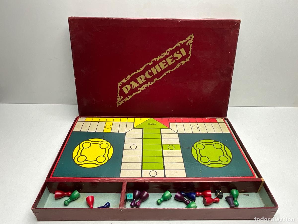 Juegos de mesa: JUEGO DE PARCH&Iacute;S - JUEGO ANTIGUO DE PARCHEESI - MIRAR FOTOS