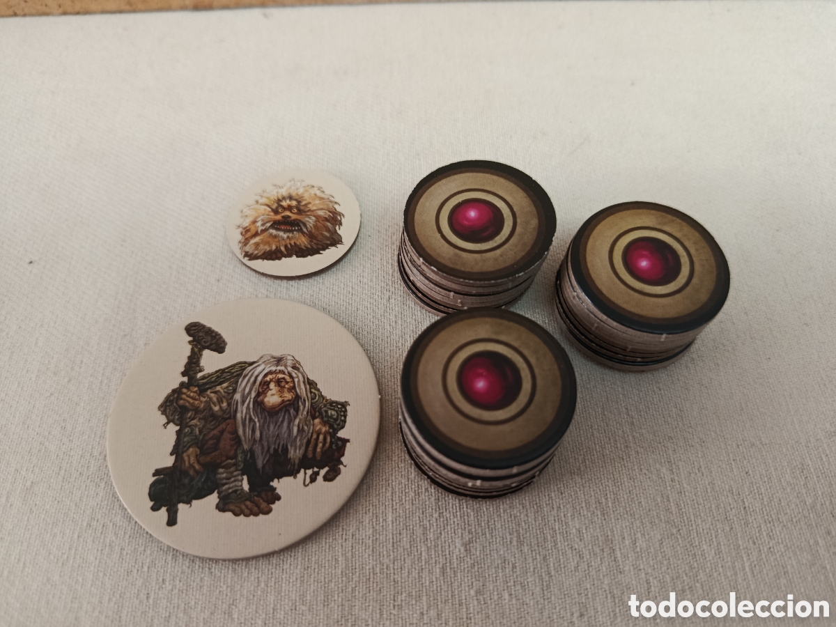 Juegos de mesa: Fichas del juego de mesa de cristal oscuro - Foto 1