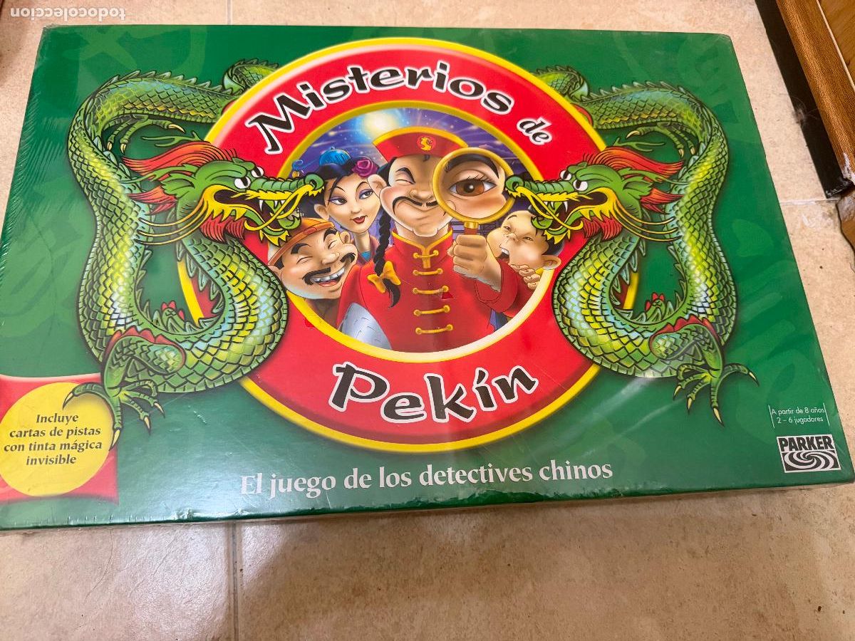 Juegos de mesa: Juego misterios de Pek&iacute;n a estrenar