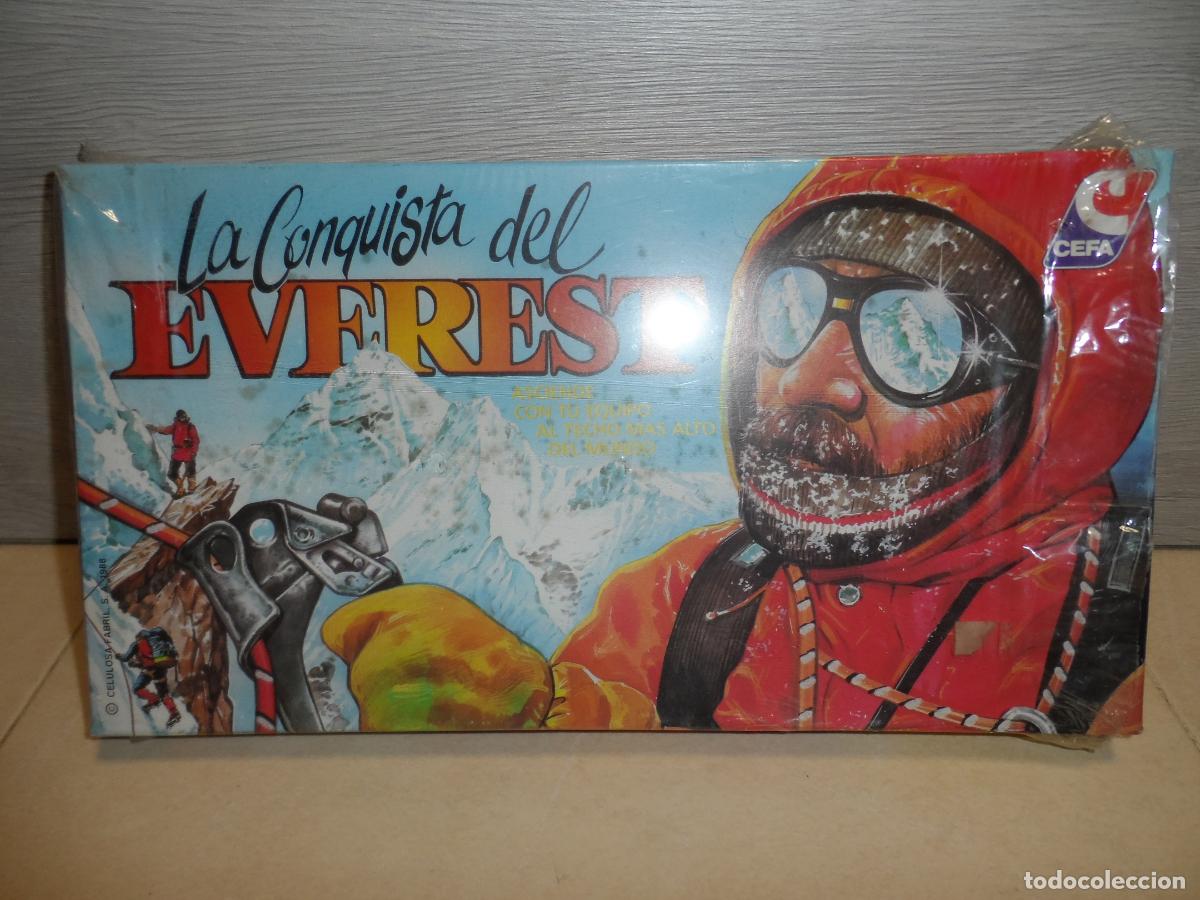 Juegos de mesa: JUEGO DE MESA LA CONQUISTA DEL EVEREST CEFA 1988 NUEVO