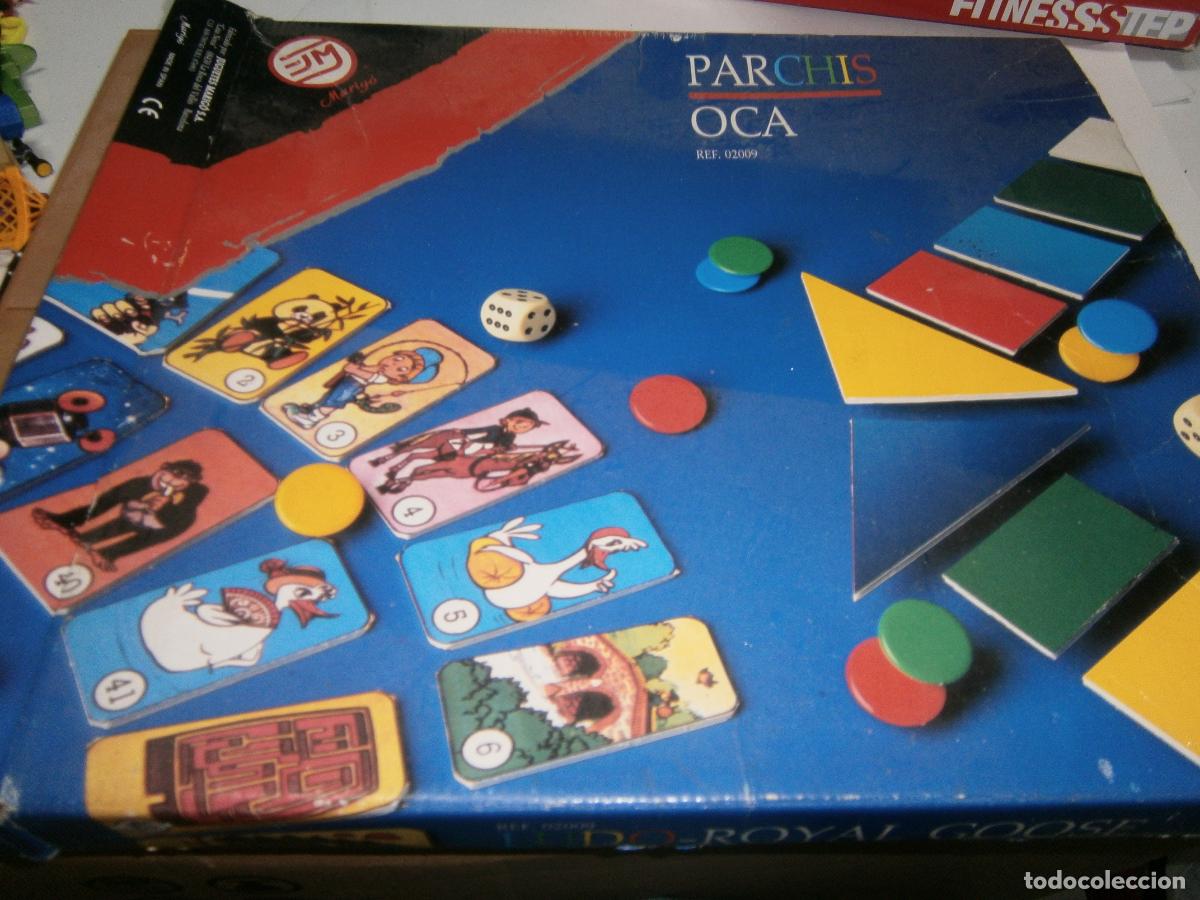 Juegos de mesa: ANTIGUO PARCHIS OCA NUEVO EN SU CAJA CON FICHAS Y CUBILETES
