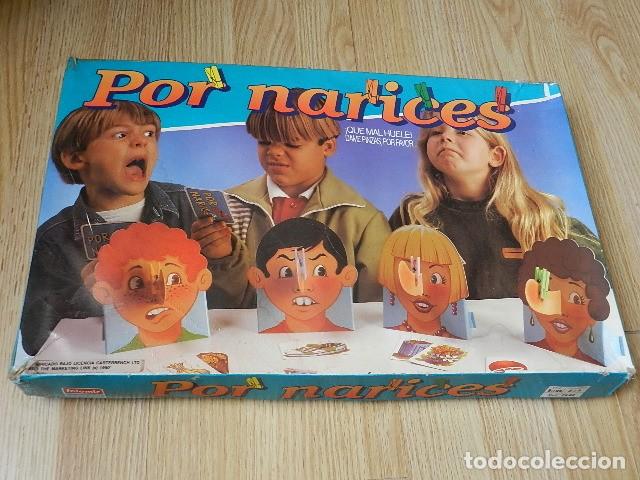 Juegos de mesa: Por narices FALOMIR Juegos Ref 7400 a&ntilde;o 1990 Que mal huele dame pinzas por favor