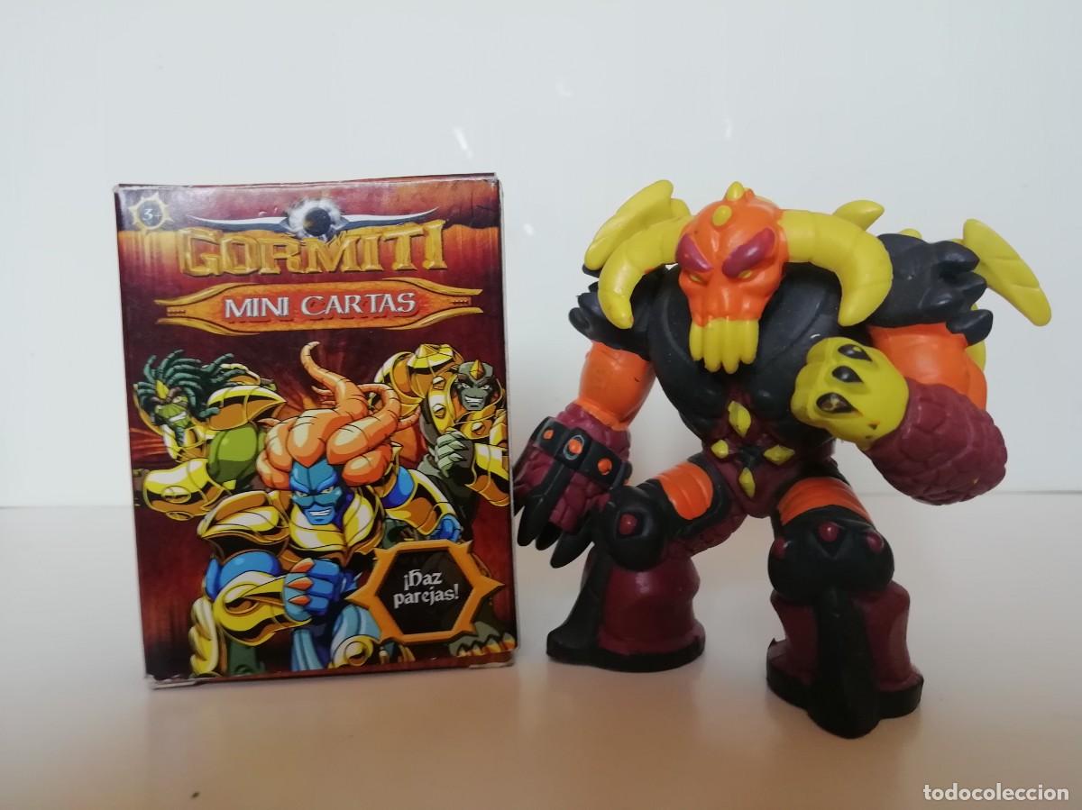 Juegos de mesa: GORMITI Juego de minicartas + Figura