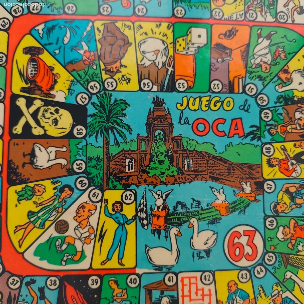 Juegos de mesa: JUEGO PARCH&Iacute;S LA OCA tablero - Foto 2