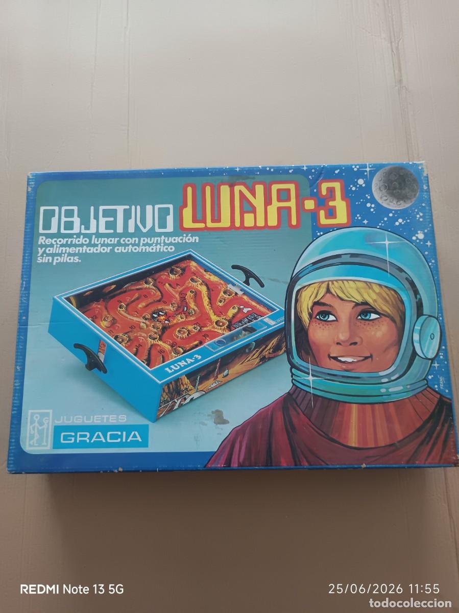 Juegos de mesa: JUEGO OBJETIVO LUNA-3 ,JUGUETES GRACIA