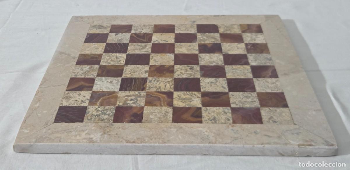 Juegos de mesa: Ajedrez de piedra en Marmol, Mexico - Foto 5