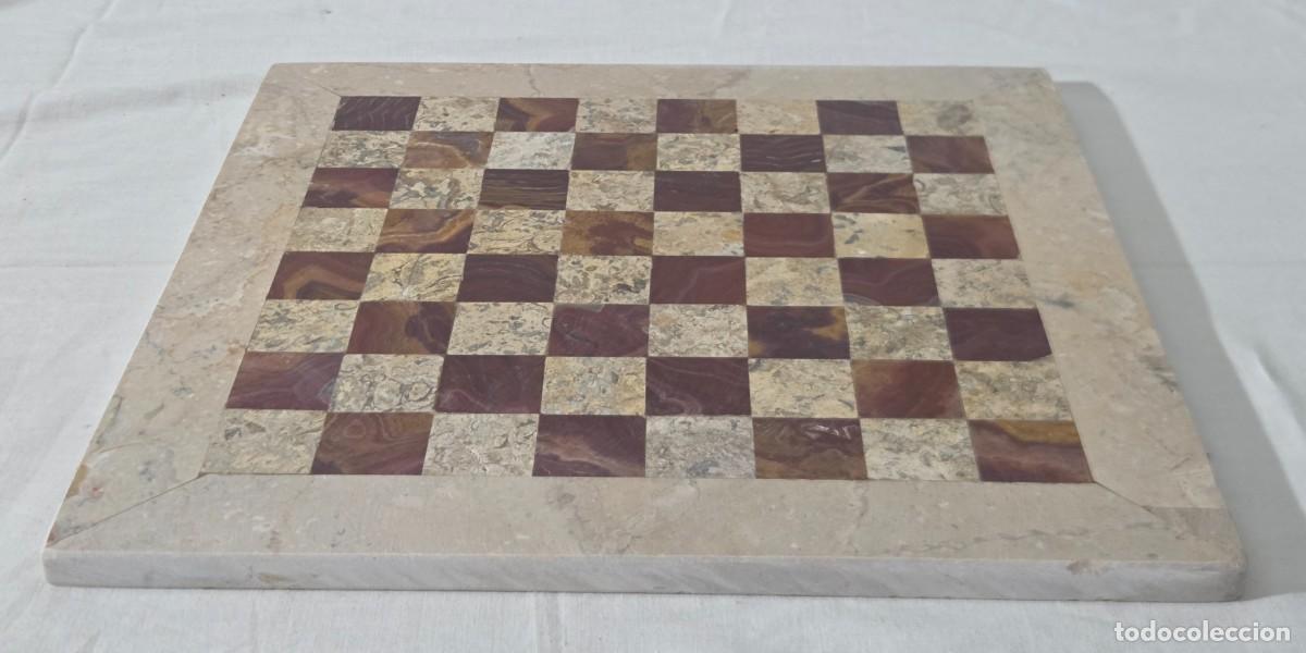 Juegos de mesa: Ajedrez de piedra en Marmol, Mexico - Foto 6
