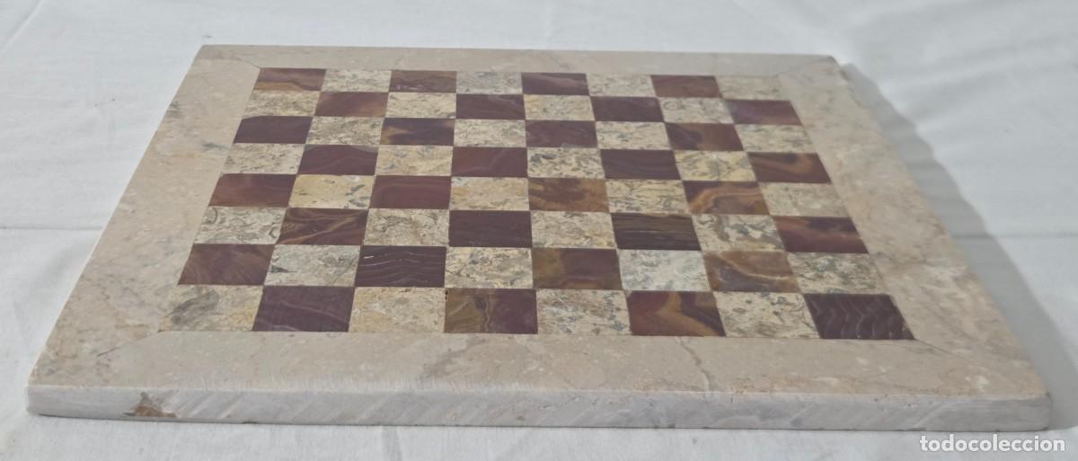 Juegos de mesa: Ajedrez de piedra en Marmol, Mexico - Foto 9