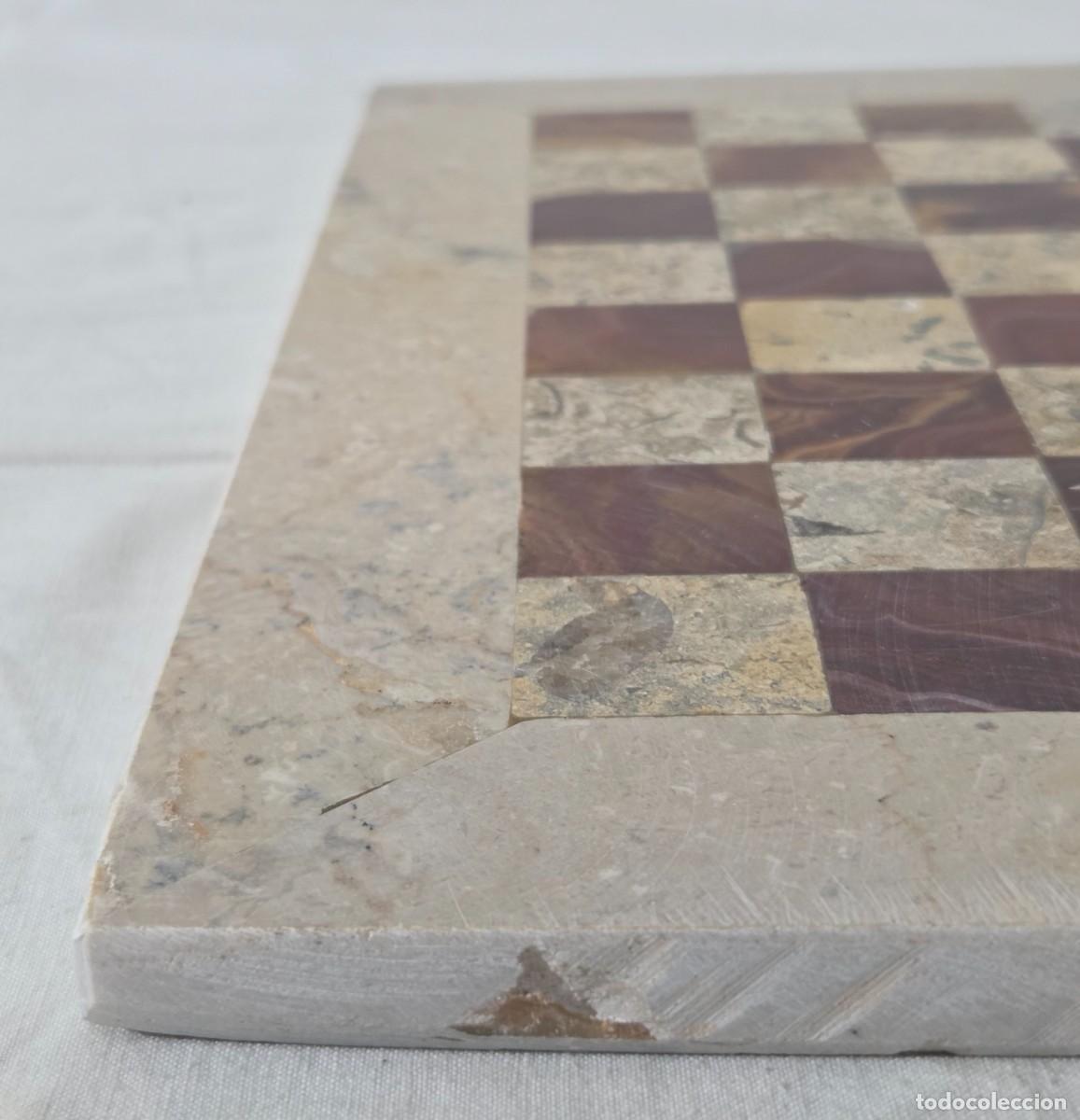 Juegos de mesa: Ajedrez de piedra en Marmol, Mexico - Foto 10