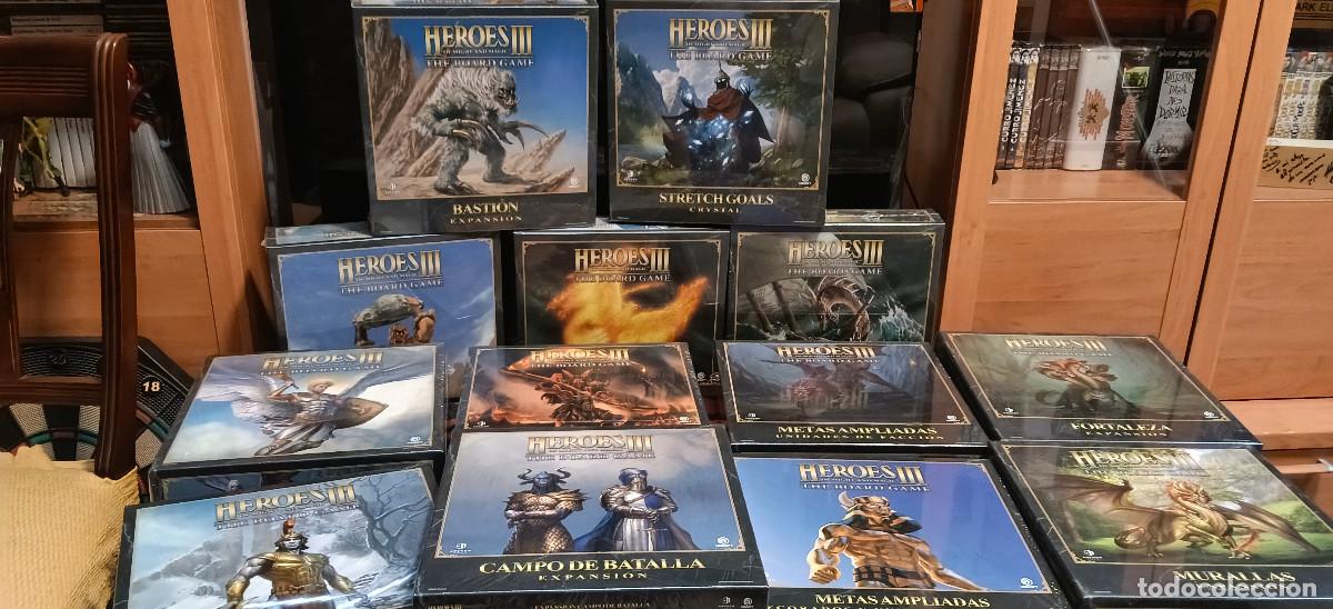 Juegos de mesa: Heroes of Might and magic III y expansiones