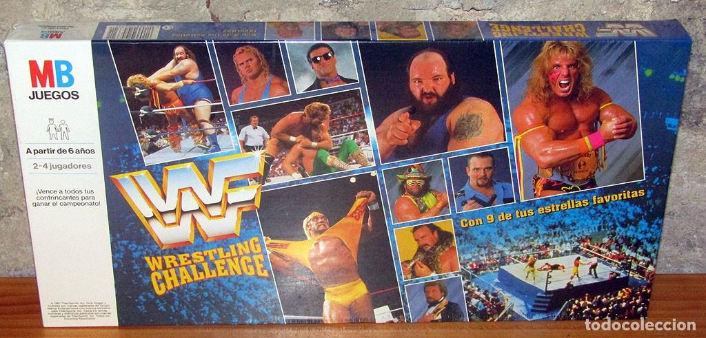 Juegos de mesa: WF WRESTLING CHALLENGE, DE MB JUEGOS - ANTIGUO JUEGO DE MESA - NUEVO, PRECINTADO - A&Ntilde;O 1991