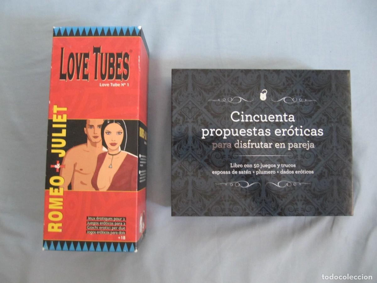 Juegos de mesa: DOS JUEGOS EROTICOS - LOVE TUBES Y 50 PROPUESTAS EROTICAS