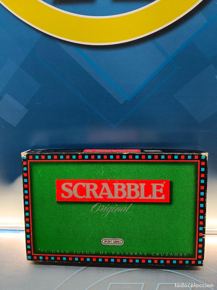 Juegos de mesa: Scrabble. Original. El gran juego de palabras cruzadas. Spear's Games - Borras, en perfecto estado