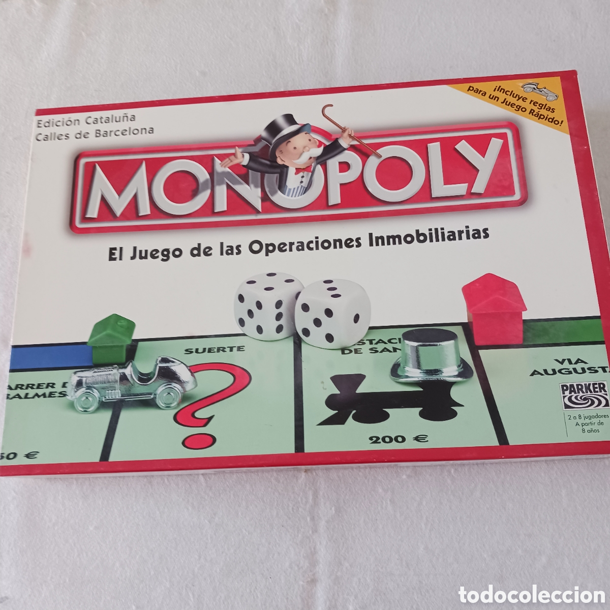 Juegos de mesa: Monopoly con calles de Barcelona