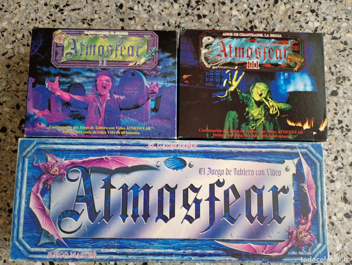 Juegos de mesa: JUEGO DE MESA ATMOSFEAR. 1&ordf; EDICI&Oacute;N EN ESPA&Ntilde;OL + EXPANSIONES ATMOSFEAR II Y III