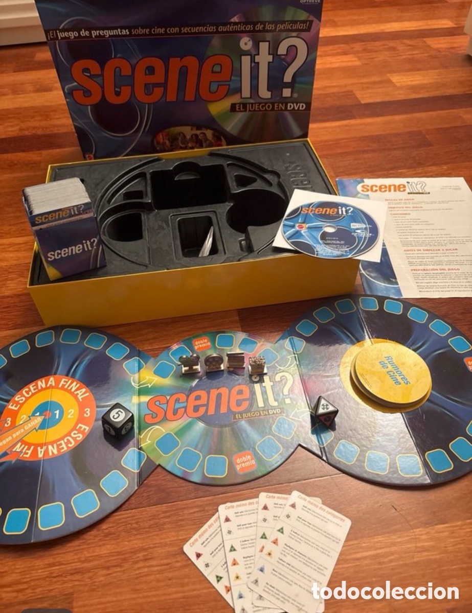 Juegos de mesa: Juego de mesa Scene it? El juego en DVD - Foto 2