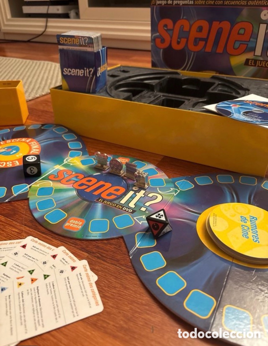 Juegos de mesa: Juego de mesa Scene it? El juego en DVD - Foto 3