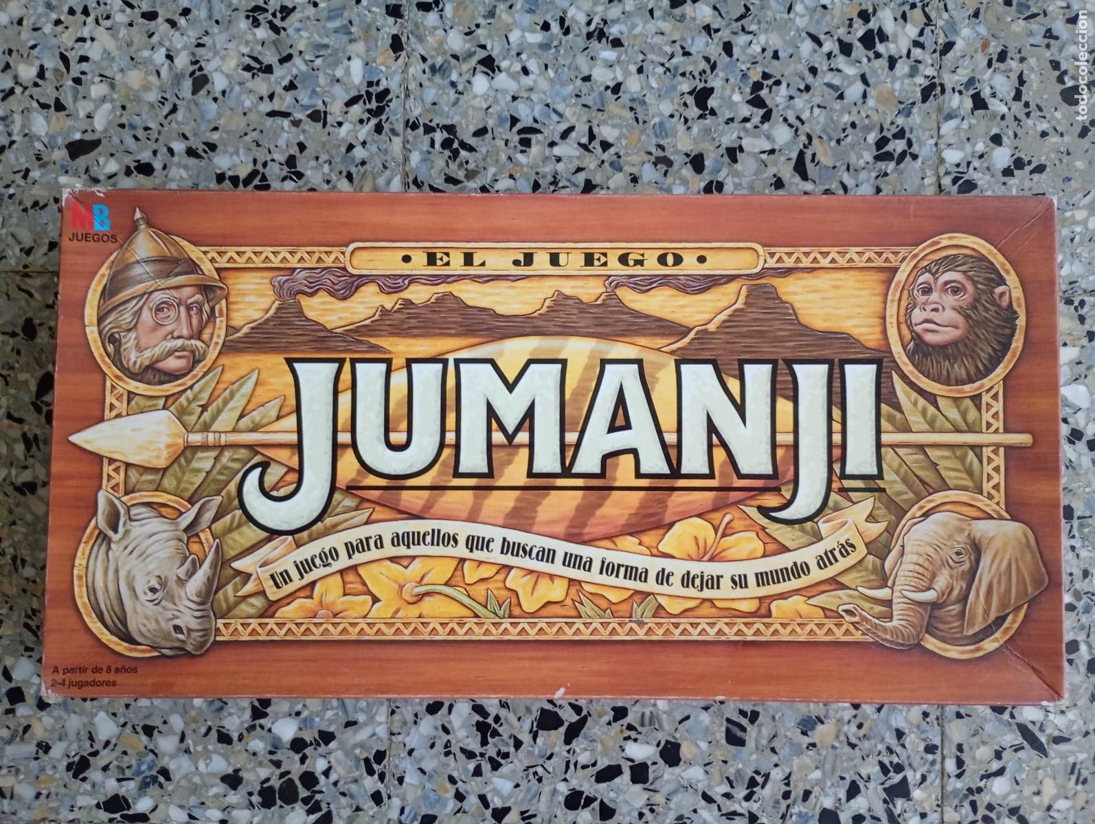 Juegos de mesa: JUEGO DE MESA JUMANJI. 1&ordf; EDICI&Oacute;N EN ESPA&Ntilde;OL. EDITORIAL MB. COMPLETO.
