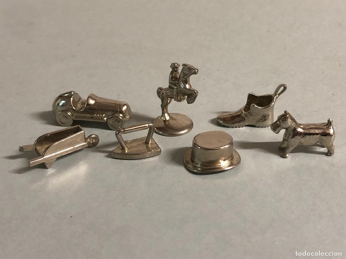 Juegos de mesa: Antiguas piezas de metal MONOPOLY - Foto 1