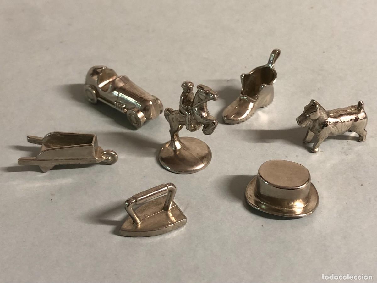 Juegos de mesa: Antiguas piezas de metal MONOPOLY - Foto 2