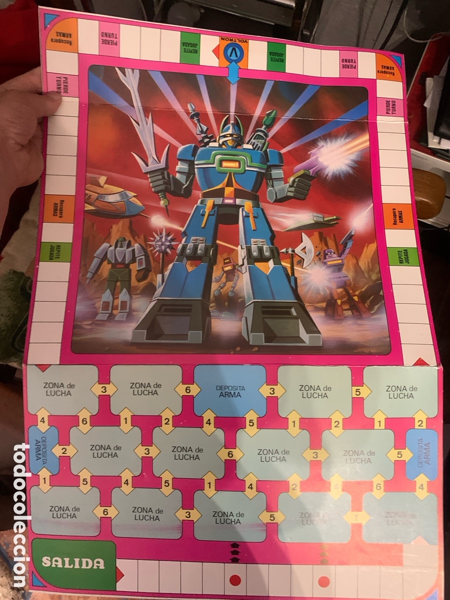 Juegos de mesa: Voltron el Invencible a&ntilde;os 80 juego - Foto 2