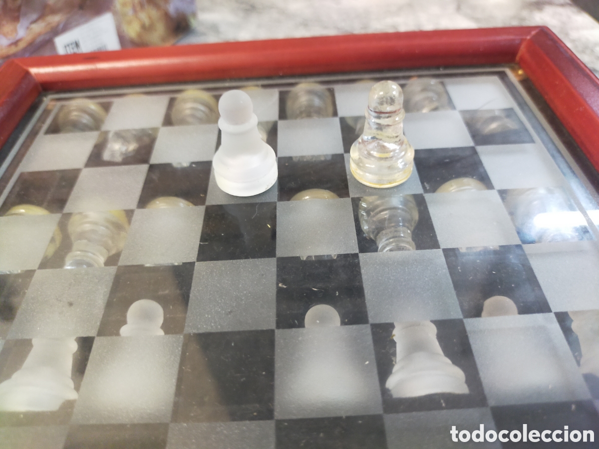 Juegos de mesa: Juego Ajedrez Cristal 18x18 - Foto 4
